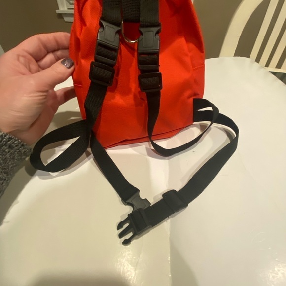 PAW NYC RED DOGGIE BACKPACK WITH PANDAS NEW WITH TAGS - Picture 9 of 10